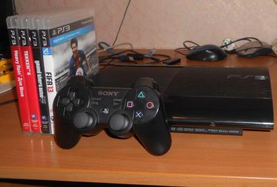 Лот: 4076072. Фото: 1. Sony Playstation 3/ PS3/ SuperSlim... Игровые приставки, консоли