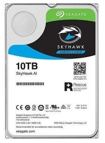 Лот: 17785909. Фото: 1. Жесткий диск Seagate SkyHawk Al... Жёсткие диски (HDD)