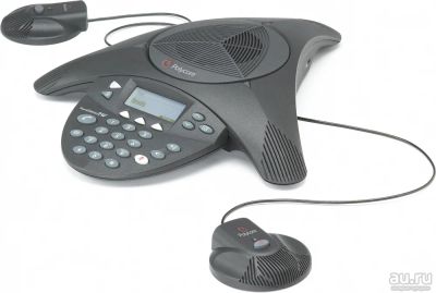 Лот: 17764707. Фото: 1. Конференц-телефон Polycom SoundStation2... SIP, Видео-телефоны