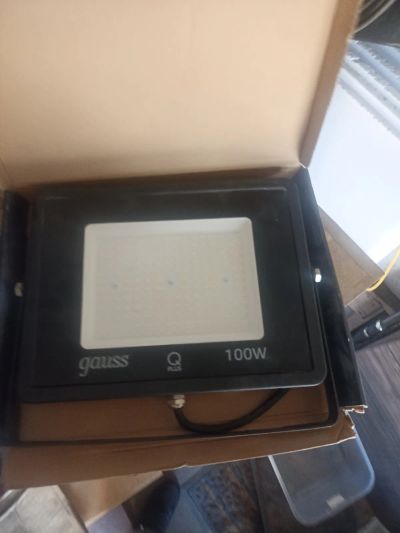 Лот: 25800770. Фото: 1. Прожектор светодиодный gauss 100w. Офисное, промышленное освещение