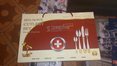 Лот: 5278136. Фото: 1. Сервиз ножей Zepter. Столовые приборы, ножи