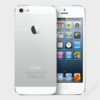 Лот: 2492699. Фото: 1. iphone 5 64 gb white / белый... Смартфоны