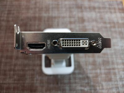 Лот: 19860540. Фото: 1. Видеокарта GF 8400GS 1GB низкопрофильная. Видеокарты
