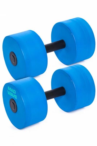 Лот: 22353474. Фото: 1. Аквагантели Mad Wave Dumbbells... Другое (водный спорт)