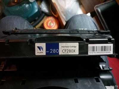 Лот: 12737726. Фото: 1. Картридж CF280X бу. Картриджи, расходные материалы