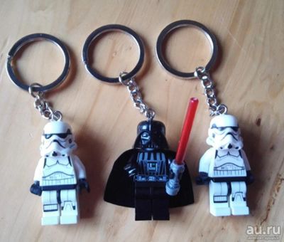 Лот: 7013451. Фото: 1. Брелки Lego Star Wars Лего Звездные... Брелоки для ключей