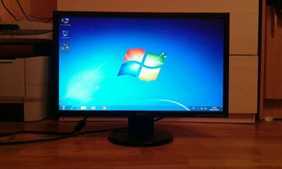 Лот: 8552999. Фото: 1. монитор Acer V223Wbmd диагональ... ЖК-мониторы