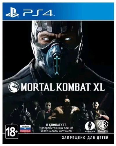 Лот: 12521789. Фото: 1. Mortal kombat xl ps4 диск. Игры для консолей