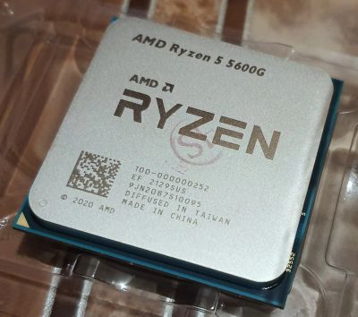 Лот: 18406317. Фото: 1. AMD Ryzen 5 5600G (OEM, Socket... Процессоры
