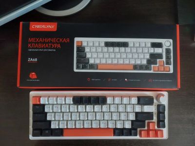 Лот: 25336017. Фото: 1. Механическая клавиатура cyberlynx... Клавиатуры и мыши