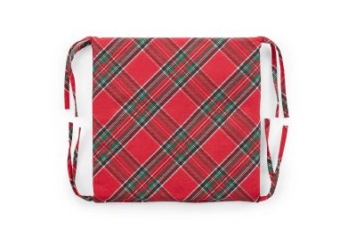 Лот: 24289923. Фото: 1. Подушка на стул Linen Way Красная... Другое (домашний текстиль)