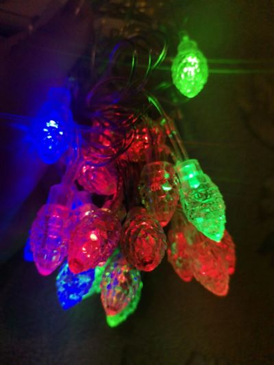 Лот: 16881854. Фото: 1. Гирлянда 40led 4м шишечки 👍. Гирлянды, шарики, новогодние аксессуары