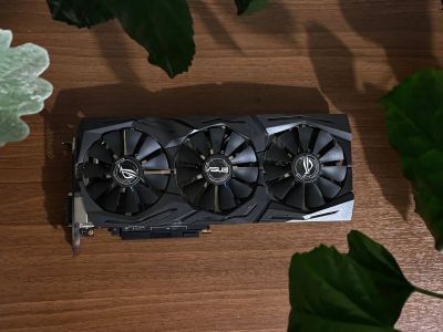 Лот: 19580443. Фото: 1. gtx1060 6gb Asus strix. Видеокарты
