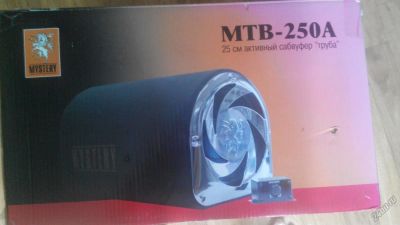 Лот: 5890967. Фото: 1. Активный Сабвуфер Mystery MTB-250A. Сабвуферы
