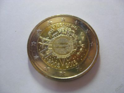 Лот: 6338445. Фото: 1. 2 Евро 2012 год. Люксембург "10... Европа