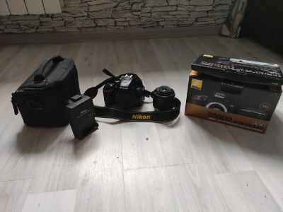 Лот: 18121008. Фото: 1. Зеркальный фотоаппарат Nikon D5500. Цифровые зеркальные