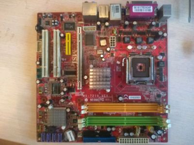Лот: 14168892. Фото: 1. Материнская плата MSI 945GM2-F... Материнские платы