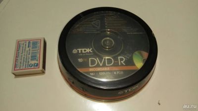Лот: 9257049. Фото: 1. DVD-R TDK 120 Min / 4.7 Gb . Цена... CD, DVD, BluRay