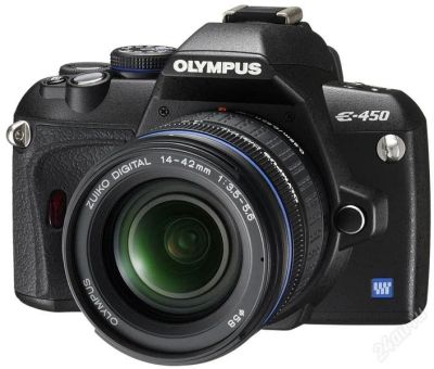 Лот: 2085086. Фото: 1. Olympus e-450. Цифровые зеркальные
