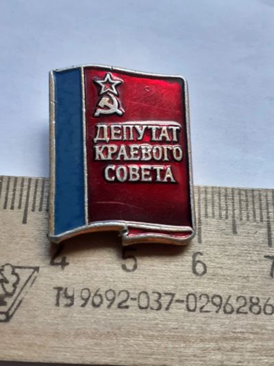 Лот: 19222637. Фото: 1. (№14434) значки, Депутат Краевого... Другое (значки, медали, жетоны)