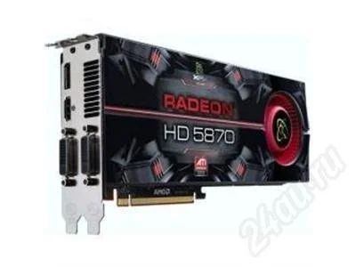 Лот: 522576. Фото: 1. ATI Radeon HD 5870 1Gb XFX 875M. Видеокарты
