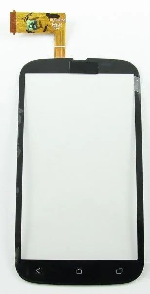 Лот: 12245304. Фото: 1. Сенсорный экран HTC Desire V Черный... Защитные стёкла, защитные плёнки
