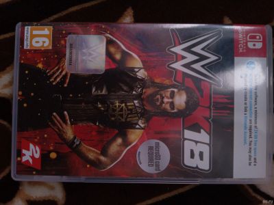Лот: 17273706. Фото: 1. Игра WWE 2K18 (Nintendo Switch... Игры для консолей