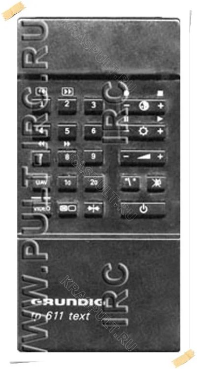 Лот: 15909108. Фото: 1. Пульт GRUNDIG Tele Pilot 611... Пульты ДУ