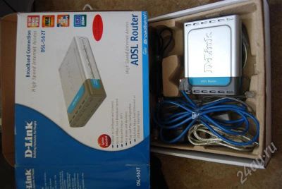 Лот: 485826. Фото: 1. Модем DSL-562T. Проводные модемы
