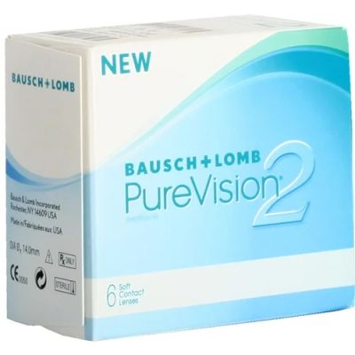 Лот: 3516215. Фото: 1. Контактные линзы PureVision2 HD... Контактные линзы
