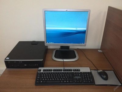 Лот: 3422032. Фото: 1. Офисный компьютер в сборе HP Compaq... Компьютеры в сборе