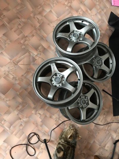 Лот: 11889722. Фото: 1. С рубля gtr sport r16. Диски