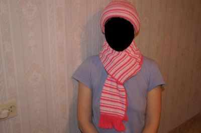 Лот: 4741181. Фото: 1. Новый набор Шапка +Шарф. Головные уборы