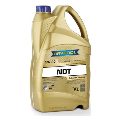 Лот: 17643087. Фото: 1. моторное масло RAVENOL NDT 5W40... Масла, жидкости