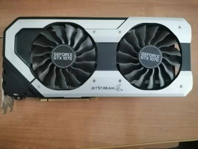 Лот: 18230784. Фото: 1. GeForce® GTX 1070 JetStream 8... Видеокарты