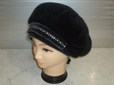 Лот: 3514862. Фото: 1. Берет из искусственной нерпы(цвет... Головные уборы