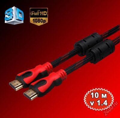 Лот: 8255106. Фото: 1. (HDMI - HDMI) HDMI to HDMI кабель... Шлейфы, кабели, переходники