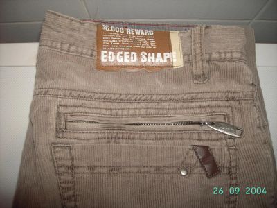 Лот: 4418808. Фото: 1. Брюки Edger shape размер 50. Брюки, джинсы, шорты