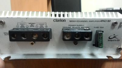 Лот: 11428256. Фото: 1. Clarion Addzest . Усилители
