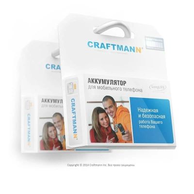 Лот: 15545325. Фото: 1. Аккумулятор Fly iQ4407 /Craftmann. Аккумуляторы