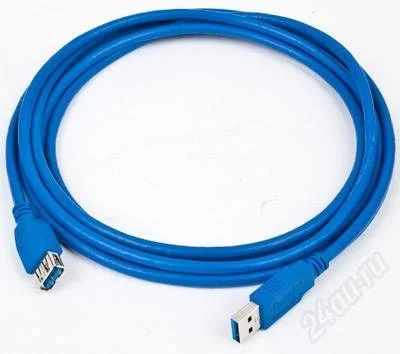 Лот: 1132397. Фото: 1. Кабель удлинительный USB3.0 Am-Af... Шлейфы, кабели, переходники