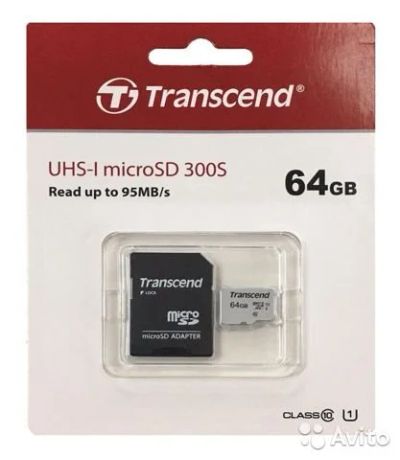 Лот: 14412804. Фото: 1. Карта памяти MicroSD 64GB Class... Карты памяти