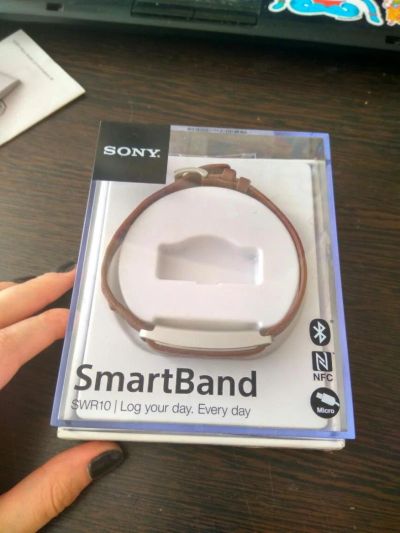 Лот: 8229579. Фото: 1. Спортивный браслет Sony Smartband... Браслеты