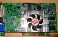Лот: 10044413. Фото: 1. Видеокарта AGP 8x Radeon 9600XT... Видеокарты