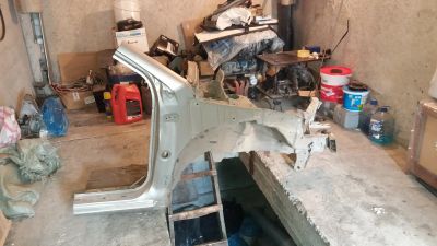Лот: 15430080. Фото: 1. Четверть Toyota Corolla Filder... Кузов