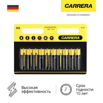 Лот: 24539554. Фото: 1. Батарейки Carrera №210, LR6 (AA... Батарейки, аккумуляторы, элементы питания