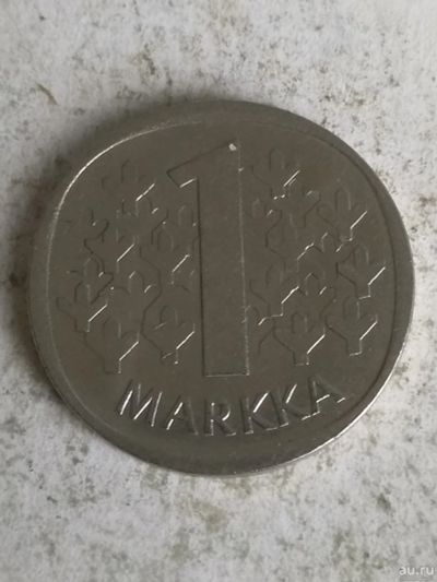Лот: 16495463. Фото: 1. Финляндия 1 марка, 1988. Европа