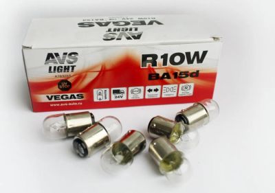 Лот: 20584458. Фото: 1. Лампа AVS Vegas 24V. R10W(BA15d... Оптика и освещение