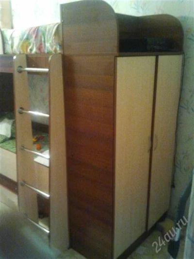 Лот: 1203735. Фото: 1. Двухярусная кровать. Детские кровати и кроватки