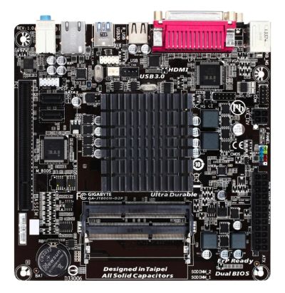 Лот: 6428465. Фото: 1. материнская плата с CPU Gigabyte... Материнские платы